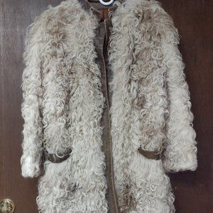 Vintage Angora Hair Coat